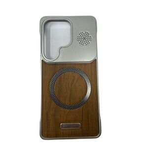 Wooden Texture Samsung Galaxy S26 Ultra Phone Case - Brown